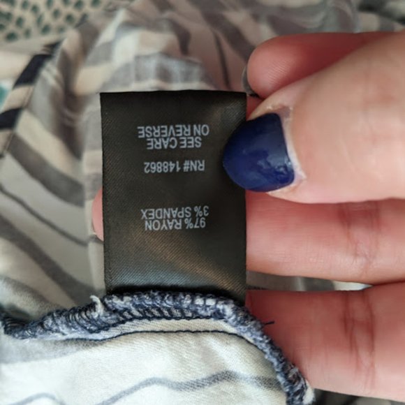 Torrid Blue and White Striped Dress Size 4/4X - Picture 2 of 11